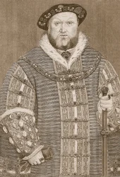 Henry VIII, illustration from 