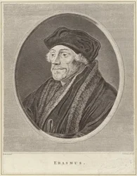 Portrait of Desiderius Erasmus