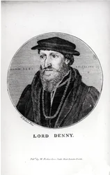 Portrait of Sir Anthony Denny in 1541, Engraved by W. Richardson