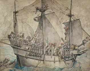 Ship with Armed Men