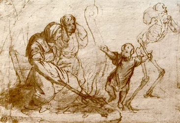 Study for the Child in the Dance of Death
