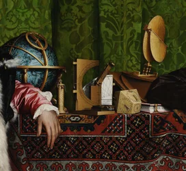 The Ambassadors (Detail), 1533