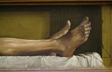 The Body of the Dead Christ (detail)