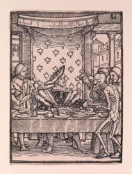 The King, from "The Dance of Death"