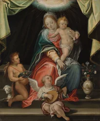 Enthroned Madonna