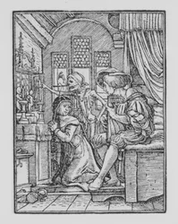 The Nun, from The Dance of Death