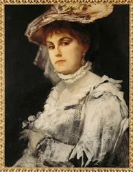 Amalie Makart, First Wife of the Painter