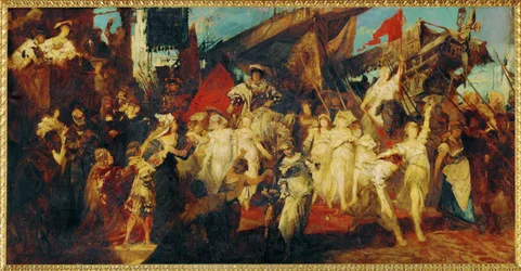Entry of Emperor Karl V in Antwerp