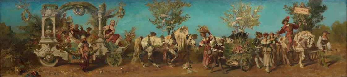 Design for the Festive Procession 1879 - Horticulture