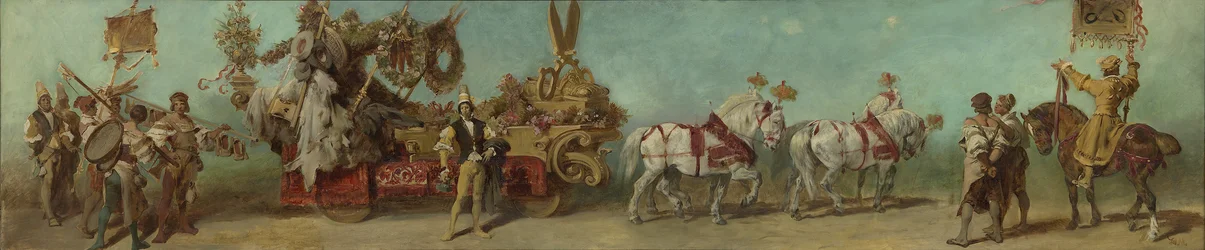 Design for the Festive Procession of 1879 - The Clothing Industry