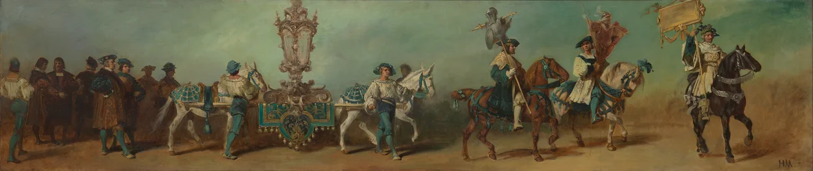 Design for the Festive Procession of 1879 - The Tinsmiths