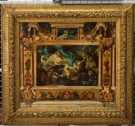 Design for the Curtain of the Municipal Theatre (A Midsummer Night