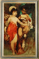 Faun and Nymph