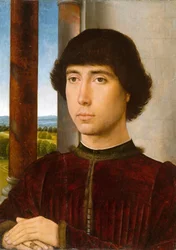 Portrait of a Man at a Loggia