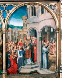 St Ursula Shrine, Arrival in Rome