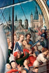 St Ursula Shrine, Martyrdom (Detail)