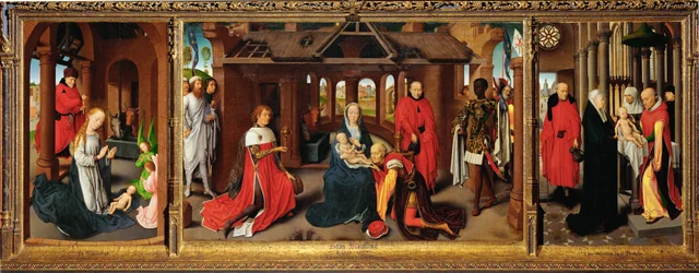 Triptych: Nativity - The Adoration of the Kings