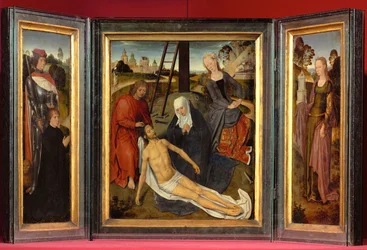 Triptych of Adriaan Reins, a Brother at Sint-Jans Hospital