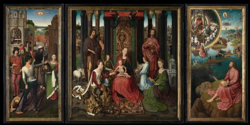 Triptych of Saint John the Baptist and Saint John the Evangelist