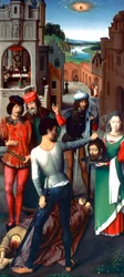Triptych of St John the Baptist and St John the Evangelist
