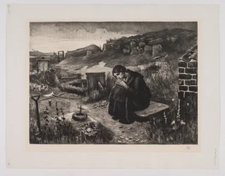 The Girl at the Cemetery