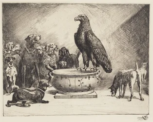 The Eagle and the Dogs
