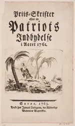 Title Page with Vignette for "Prize-Writings After a Patriot