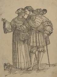 Dancing Couple IV, from The Wedding Dancers