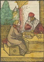 The Parable of the Rich Man and the Housekeeper, from Das Plenarium