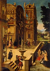Bathsheba at Her Bath, after 1537