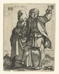 Peasant Couple (Procession for Peasant Wedding)