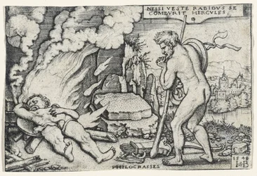 Death of Hercules, 1548