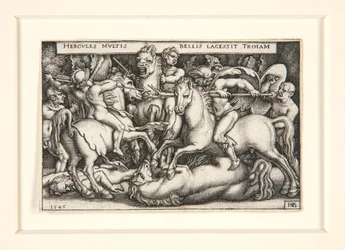 Hercules Defeating the Trojans