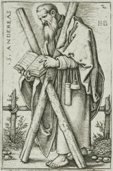 St. Andrew, Plate 2 from The Twelve Apostles