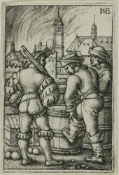 The Guard Near the Powder Casks