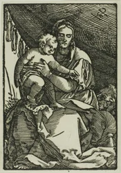 The Holy Family Under the Canopy