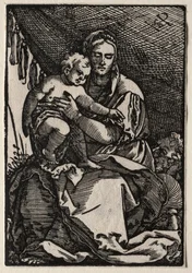 The Holy Family under a Tent