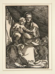 The Holy Family under the Canopy
