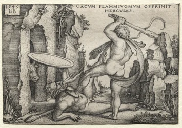The Labors of Hercules: Hercules Killing the Giant Cacus