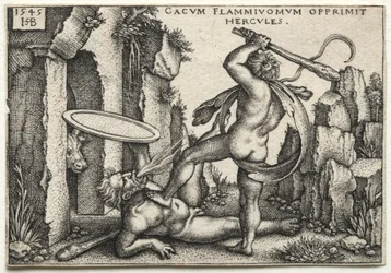 Hercules Killing the Giant Cacus