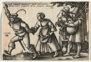 The Peasant Wedding or the Twelve Months: No. 7, 1546