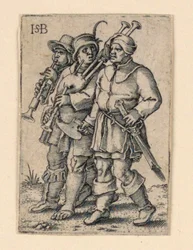 The Wedding Procession: Three Musicians