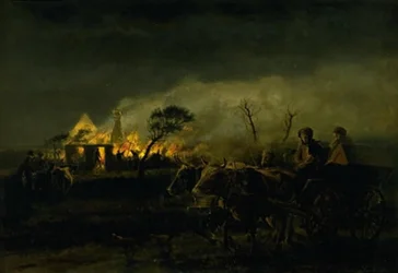 A Farm on Fire