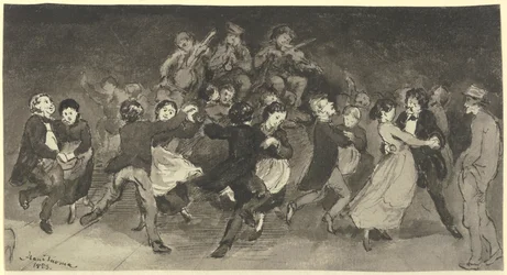 Dancing Couples in an Inn