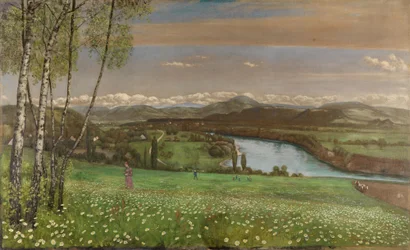 The Rhine Valley near Säckingen
