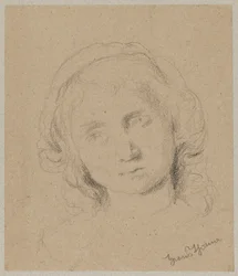 Head of a Young Woman
