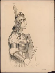 Costume Design for a Valkyrie