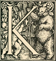 K - An Alphabet by Hans Weiditz