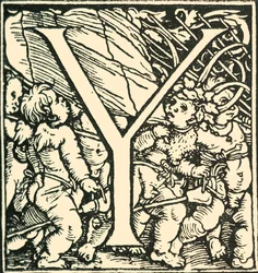 Y - An Alphabet by Hans Weiditz