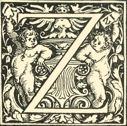 Z - An Alphabet by Hans Weiditz, c. 1520-1521, 1908